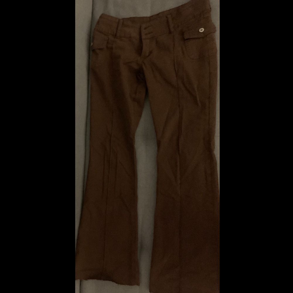 brandy melville brown agatha pants